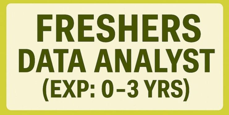 Top 12 Data Analyst Jobs Hiring Now in India – Remote & Onsite Roles | High Paying Analyst Careers