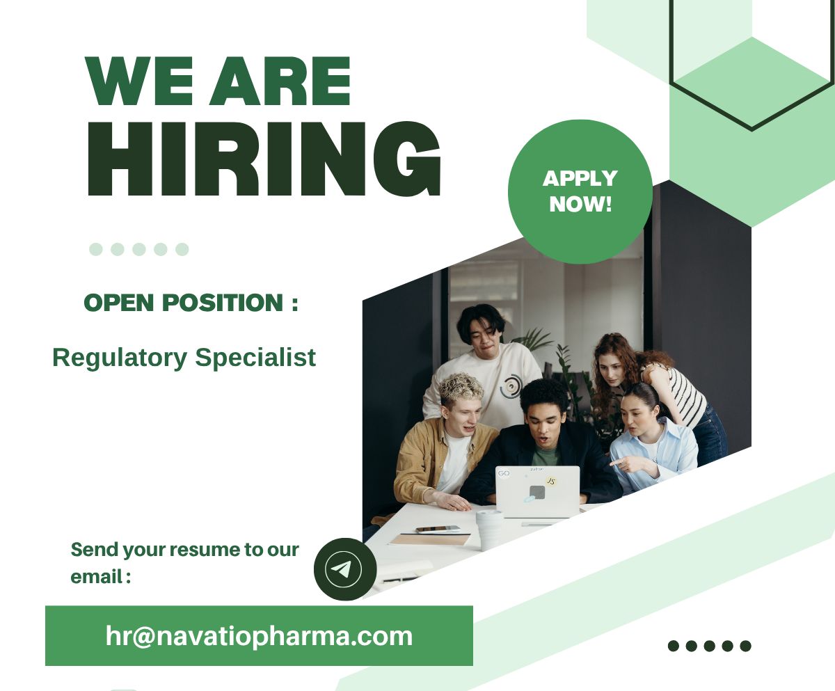 Navatio Pharma Hiring Regulatory Affairs Specialist in Hyderabad 2025 – Apply Now for High Paying Pharma Regulatory Jobs