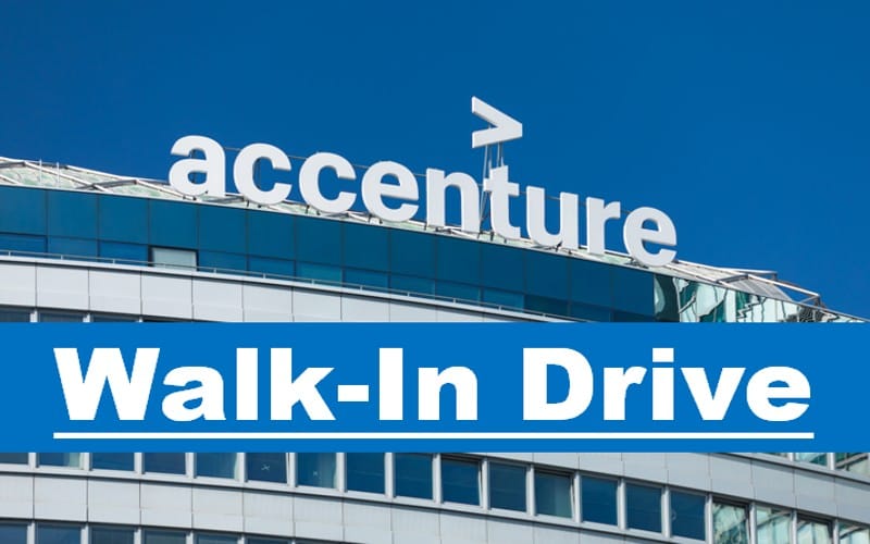 Walk – In Drive for HR Service Delivery Associate