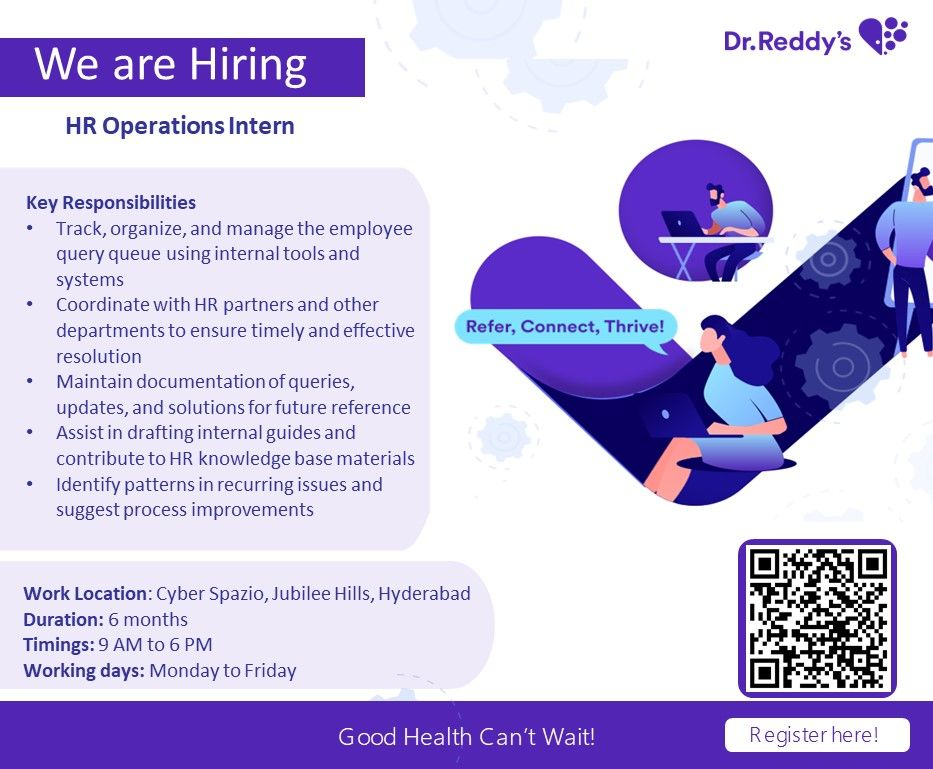 HR Operations Internship – Apply Now