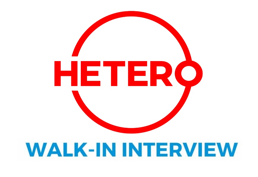Hetero Labs Walk-In Drive | Jobs for Freshers & Experienced in Production, Packing & QC