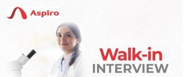 Aspiro Pharma Ltd – Walk In Interviews for Quality Control & Analytical Departments