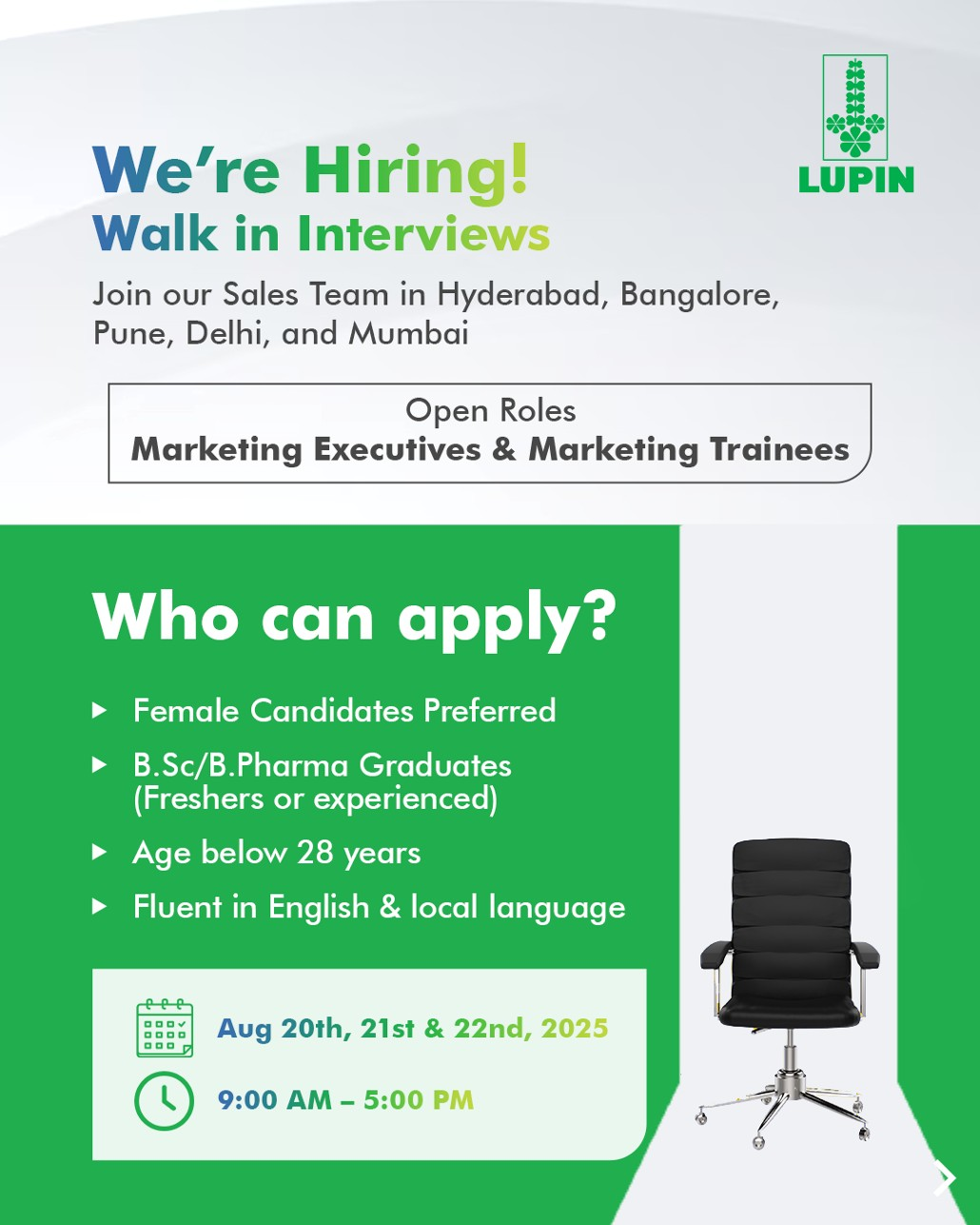 Walk-In Interviews for Sales Team in Hyderabad, Bangalore, Pune, Delhi & Mumbai – Apply Now