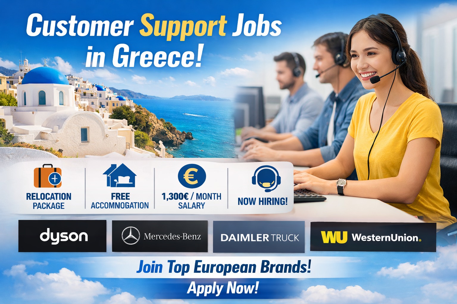 International Job Opportunities: Work in Greece, Russia and the Netherlands