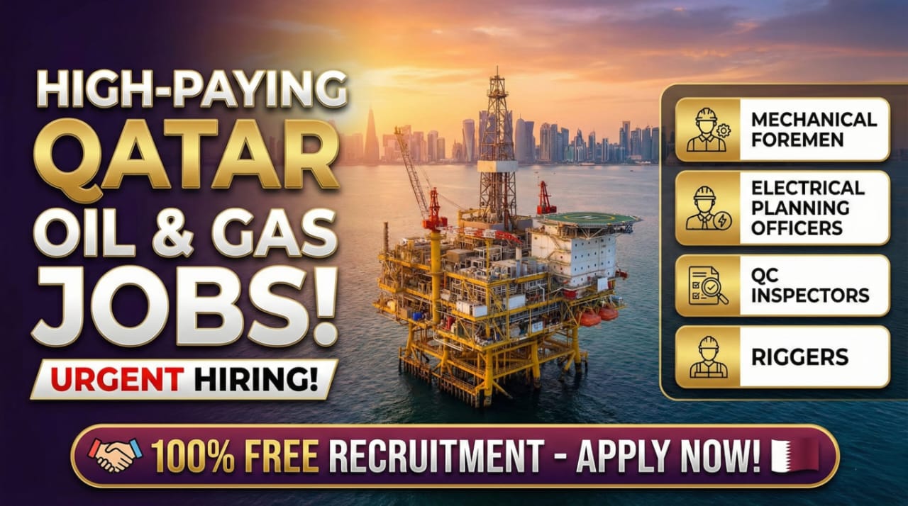 Urgent Hiring for Mechanical & Electrical Professionals | Free Recruitment