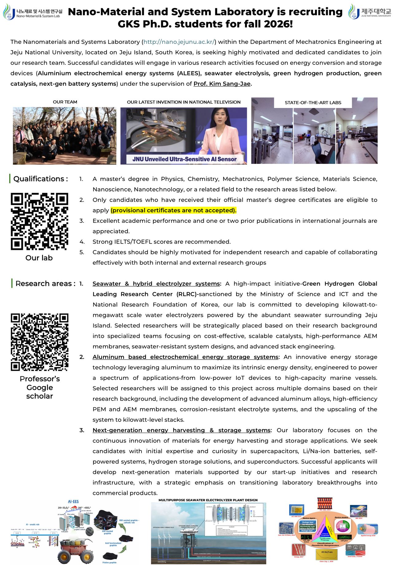 Apply for International Doctoral Scholarships in South Korea, USA, UK and Europe today